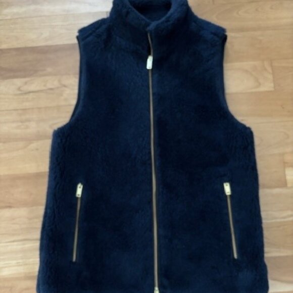 J. Crew Sherpa Vest - Picture 1 of 3